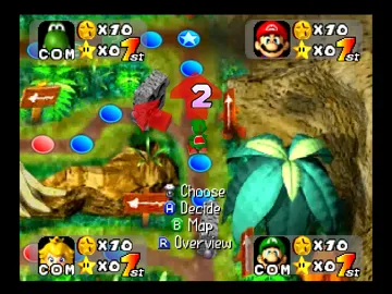 Mario Party (Europe) (En,Fr,De) screen shot game playing